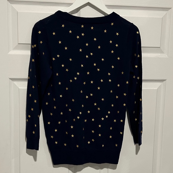 JCREW Navy Light Weight Stat Sweater - Picture 3 of 3